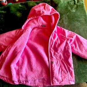 Girls Youth size 14 Pink Carhartt jacket
